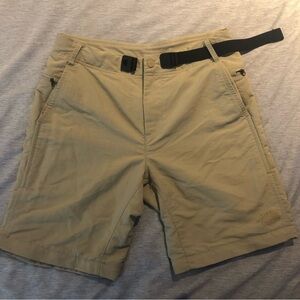 The northface zip off shorts beige sz  30